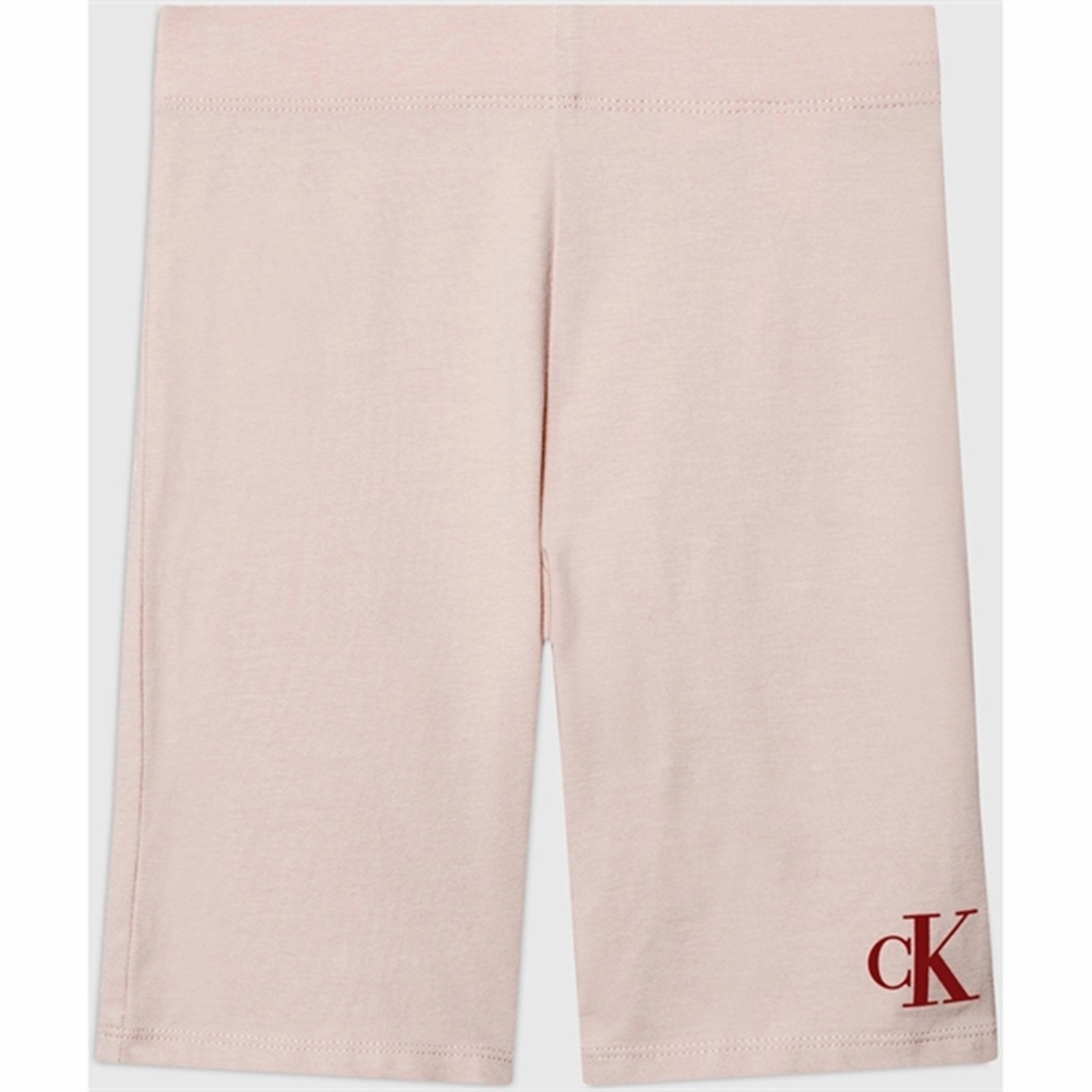 Calvin Klein CK Logo Cycling Shorts Sepia Rose Weekend Casual Effortless Look