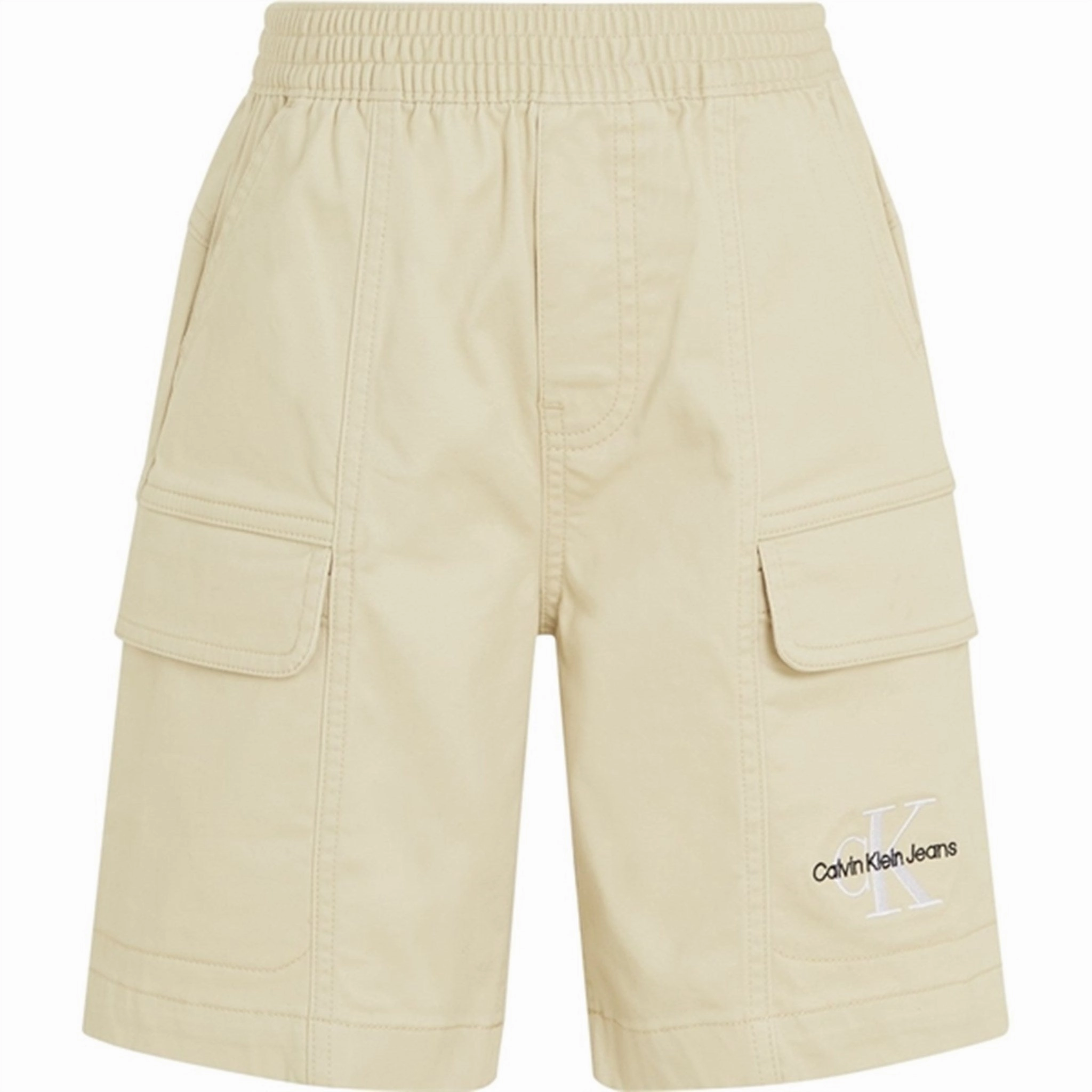 personalized option Calvin Klein Sateen Cargo Shorts Green Haze