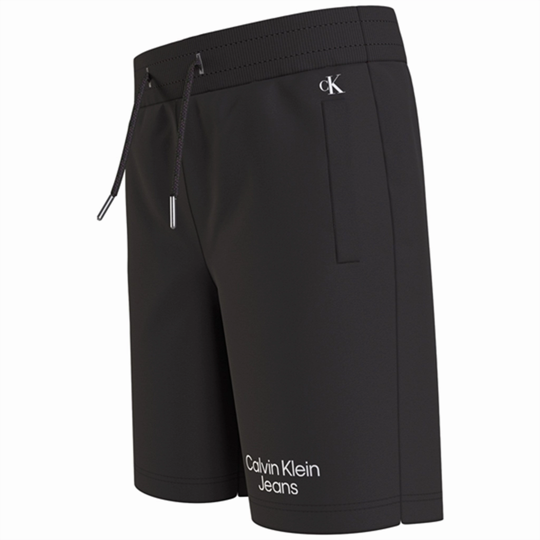 beach volleyball gear Abrasion Resistant Fabric Calvin Klein Stack Logo Jogger Shorts Ck Black