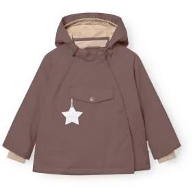 Insulated Jacket Light Reflective Trims Mini A ture Peppercorn Plum Matwang Fleece Lined Winter Jacket. GRS