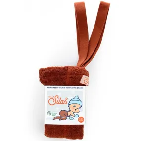 Flexible Style Silly Silas Teddy Warmy Footed Tights Cinnamon