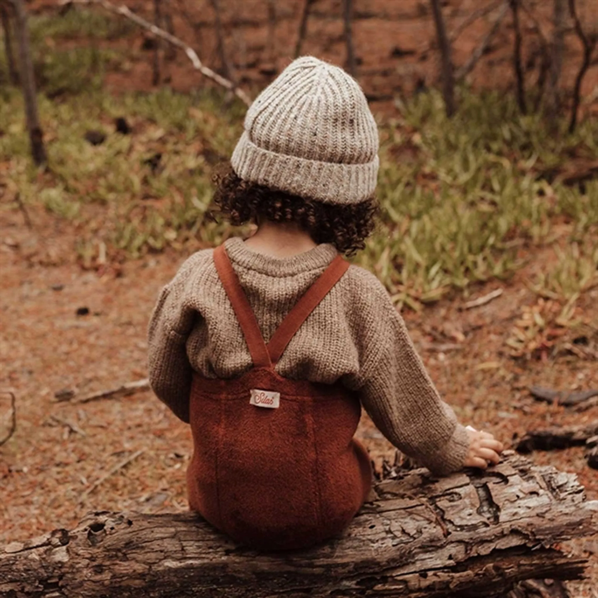 Silly Silas Teddy Warmy Footed Tights Cinnamon Neutral Color Gift