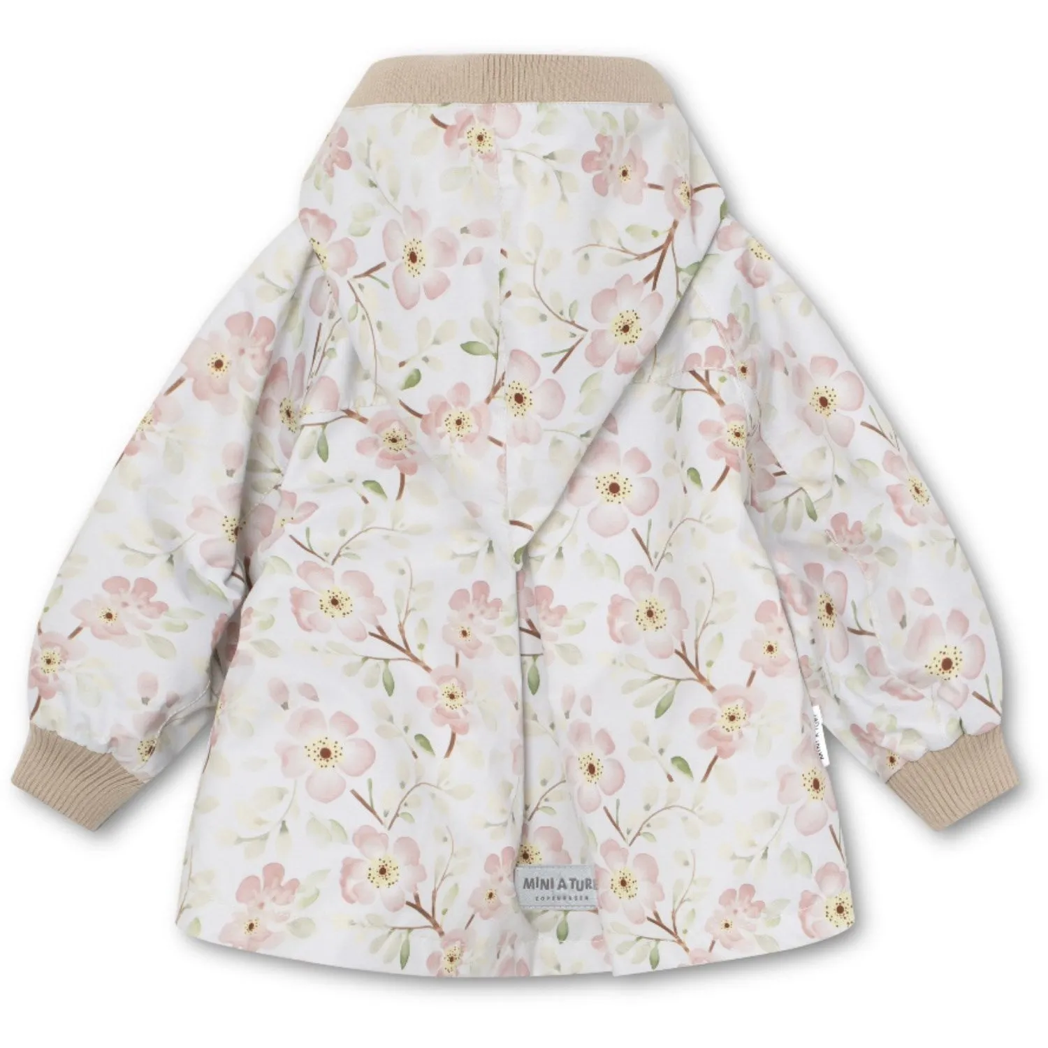 Mini A ture Sakura Spring Wiami Fleece Lined Printed Spring Jacket. GRS movement