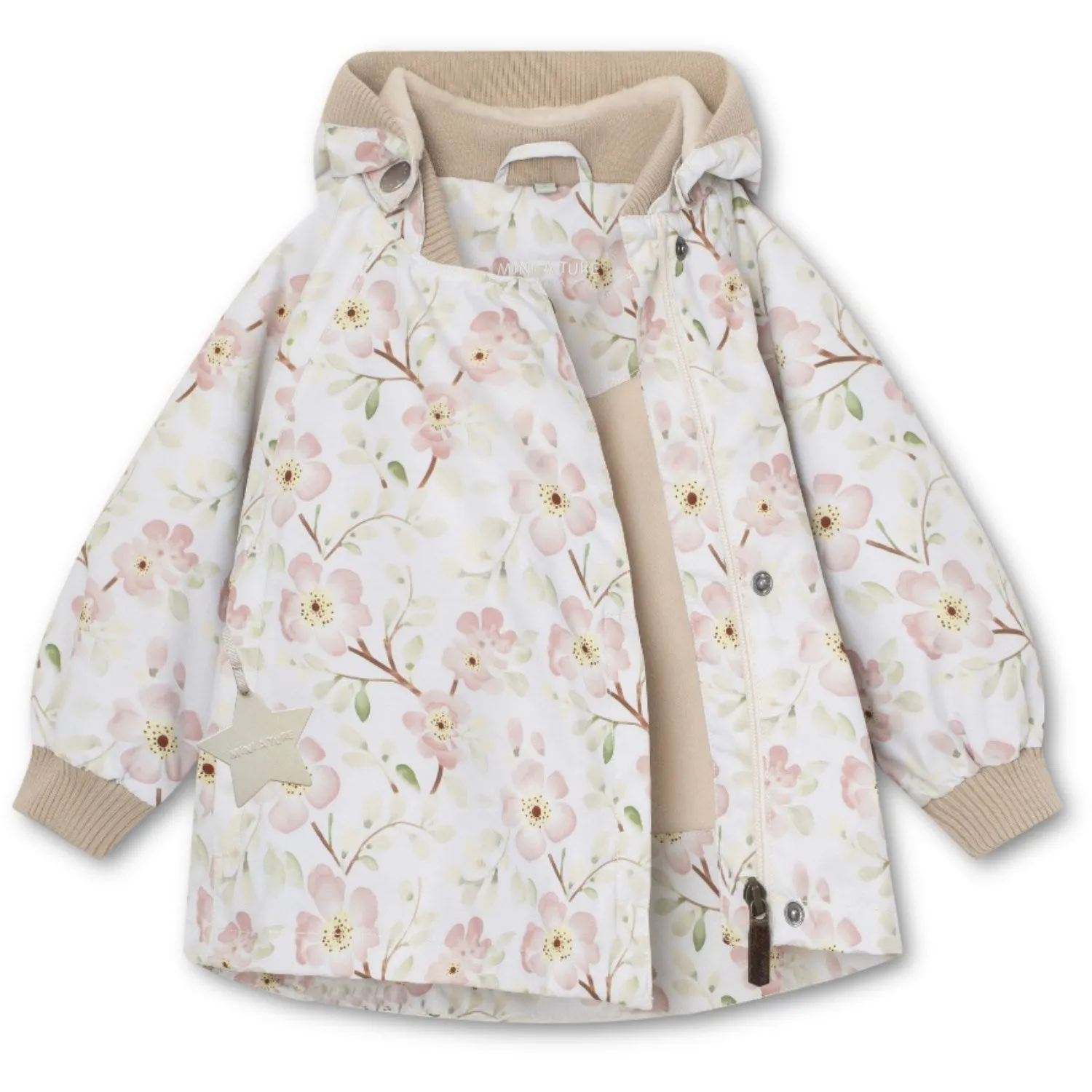 Tradition Corduroy Mini A ture Sakura Spring Wiami Fleece Lined Printed Spring Jacket. GRS
