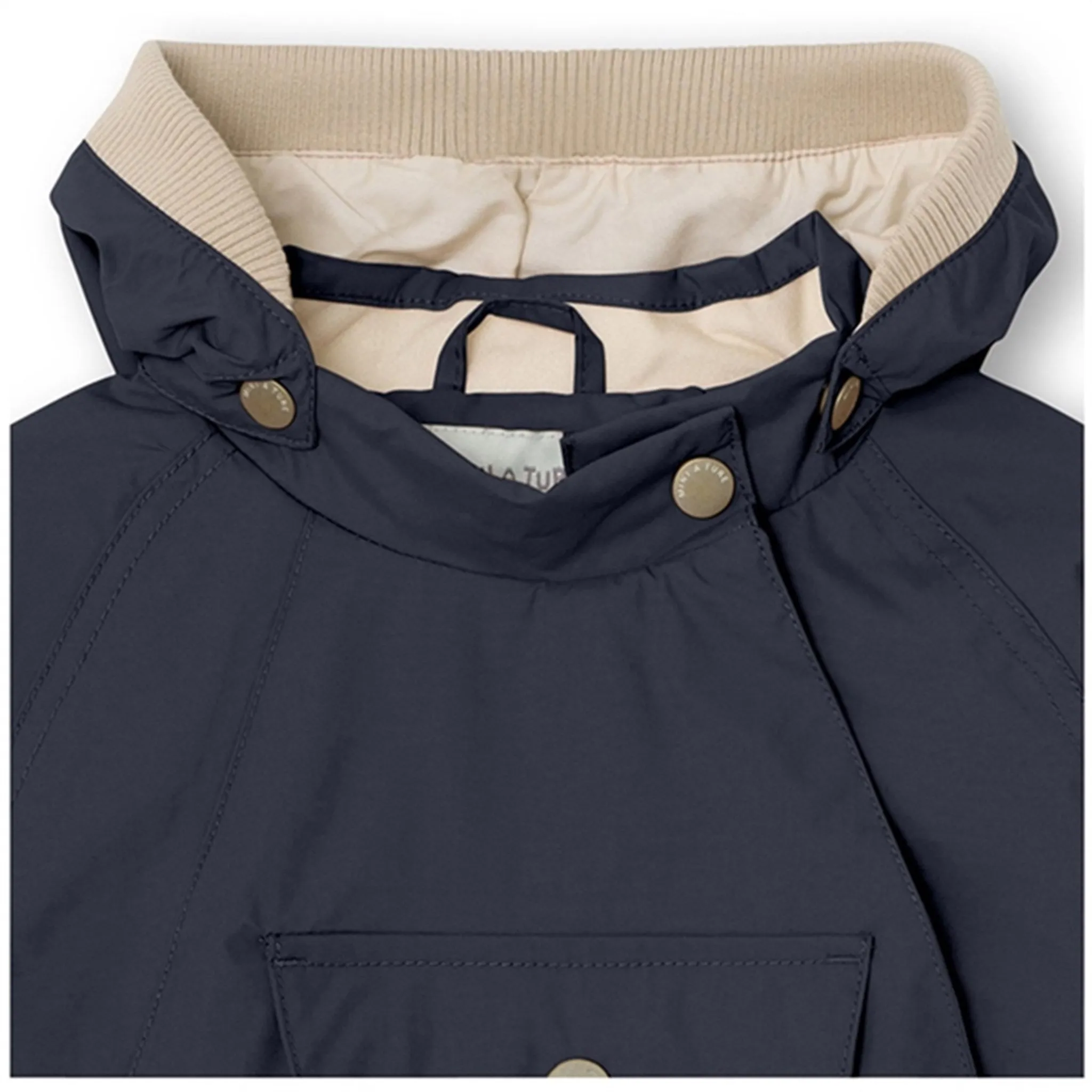 Party Versatile Layering Piece MINI A TURE Wai Spring Jacket Ombre Blue