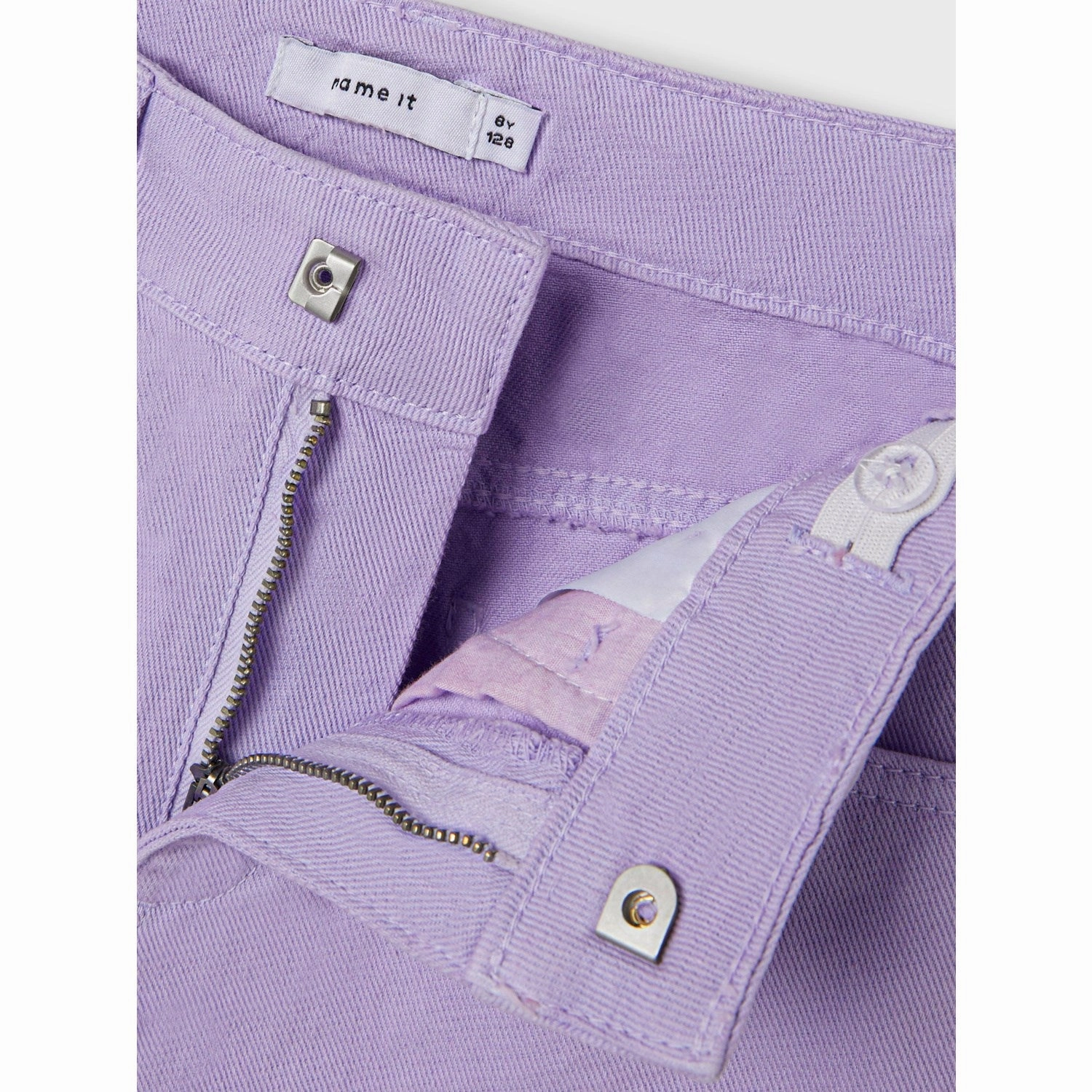 Quick Dry Fabric Name It Lilac Breeze Rose Mom Twill Shorts