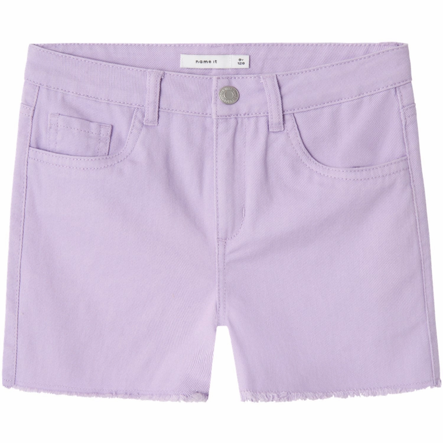 Name It Lilac Breeze Rose Mom Twill Shorts Warm Days