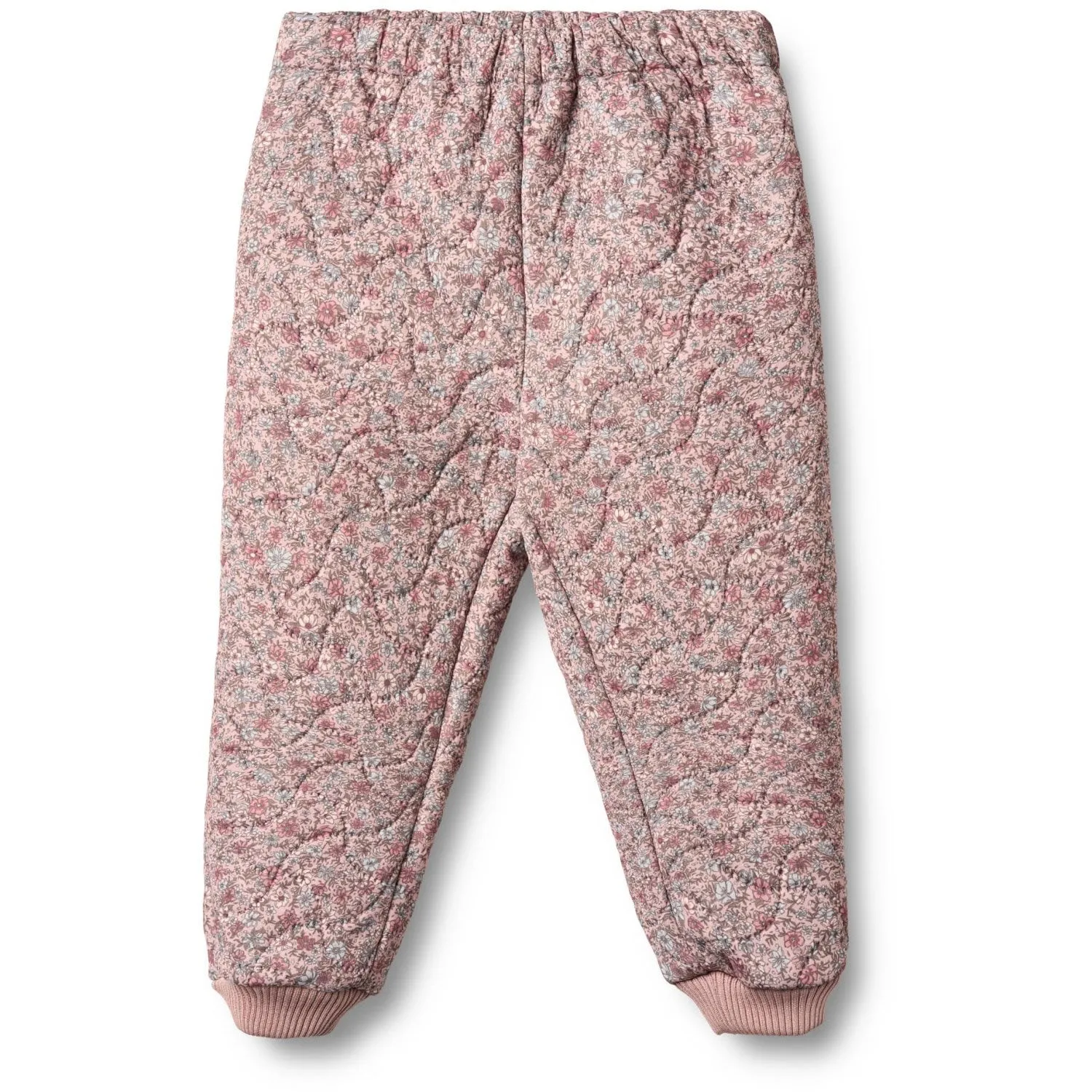 Ethically-Made Wheat Soft Lavender Flowers Thermo Pants Alex