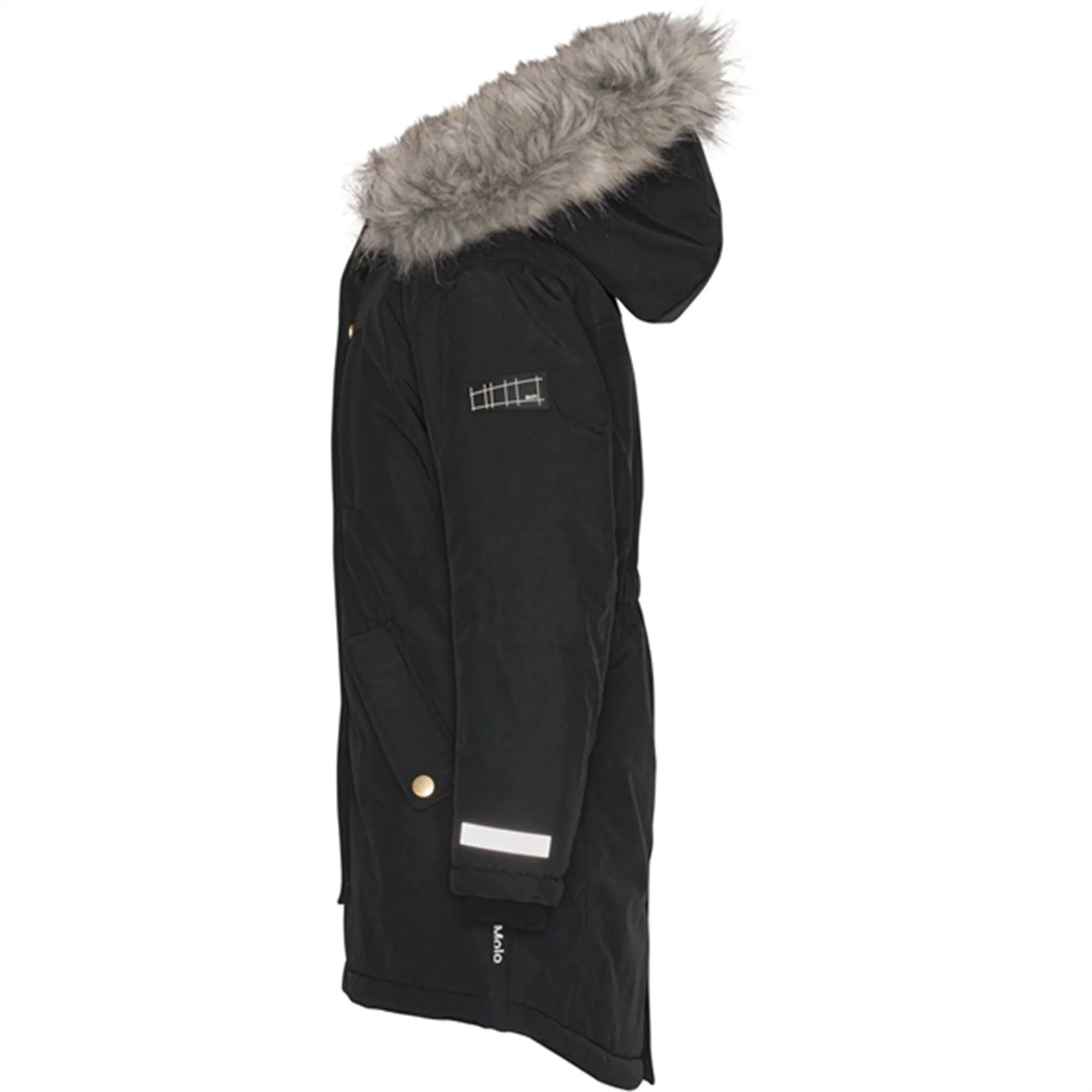 commuting Layer Smart Molo Black Peace Jacket