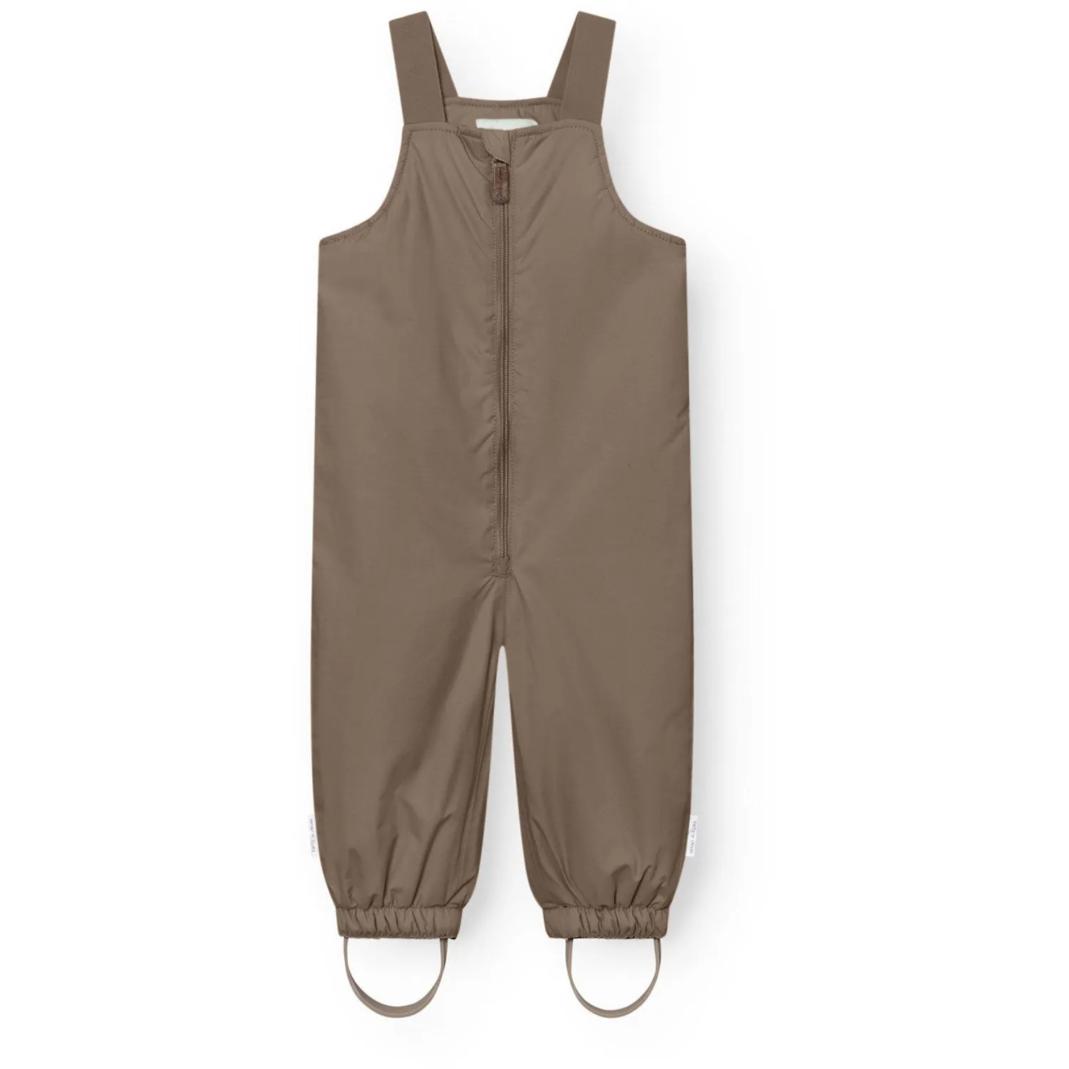 Mini A ture Morel Grey Matwalenty Snow Pants. GRS Metallic accents Adjustable Waist