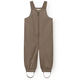 Mini A ture Morel Grey Matwalenty Snow Pants. GRS Metallic accents Adjustable Waist