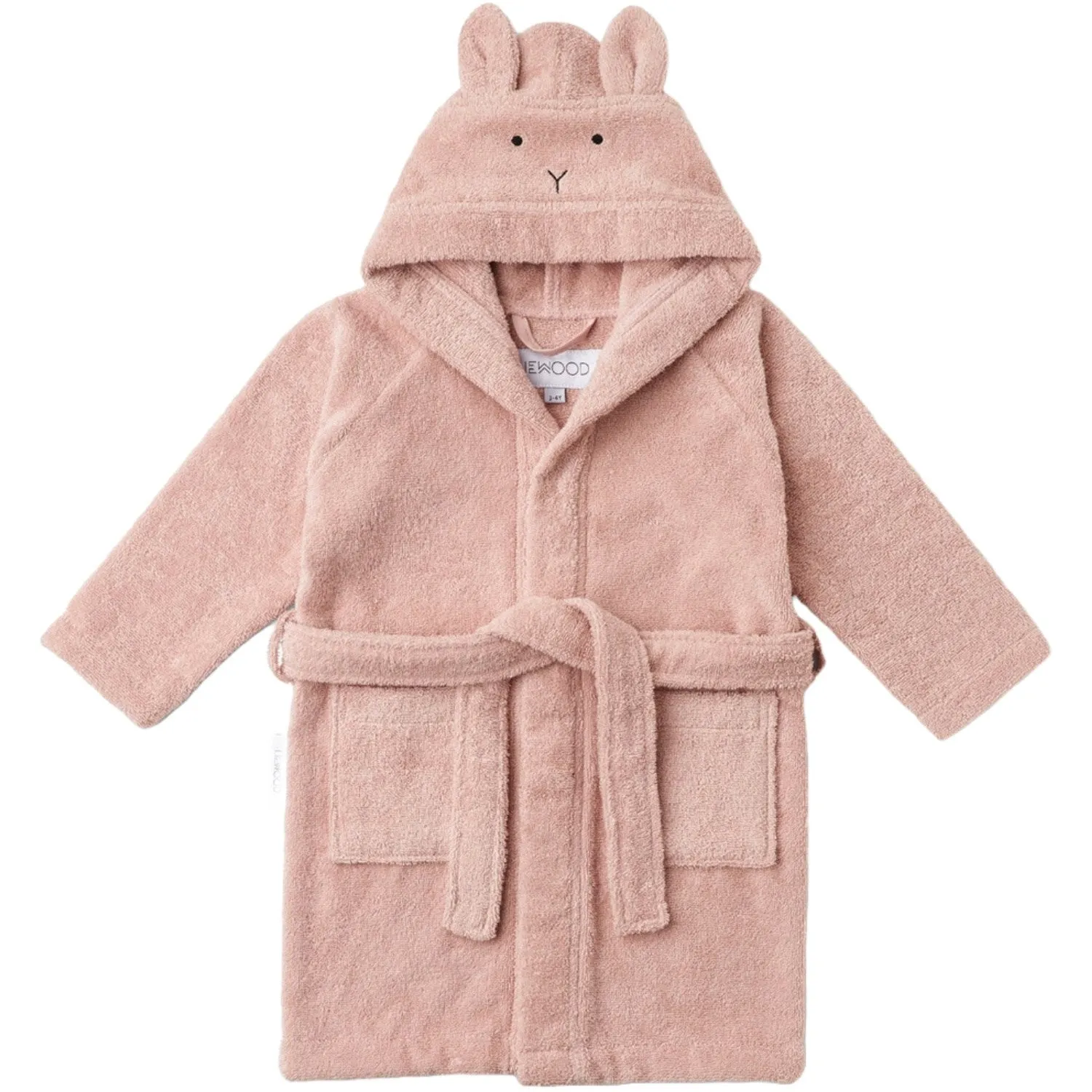 Liewood Lily Bathrobe Rabbit Rose Soft Mood