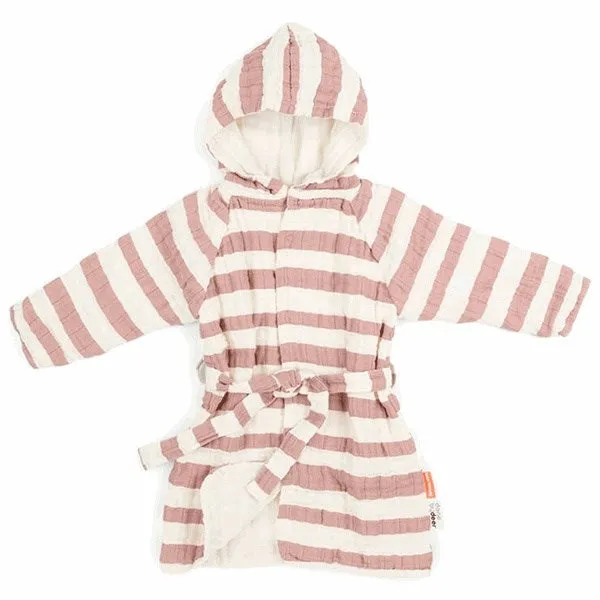 Stretchable Fabric Done by Deer Badek?be GOTS Stripes Powder