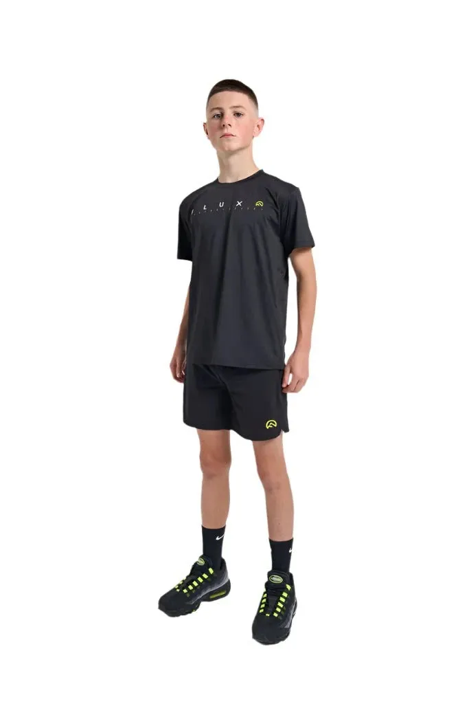 microfiber Layering Options Flux Graphic Logo T-Shirt Junior