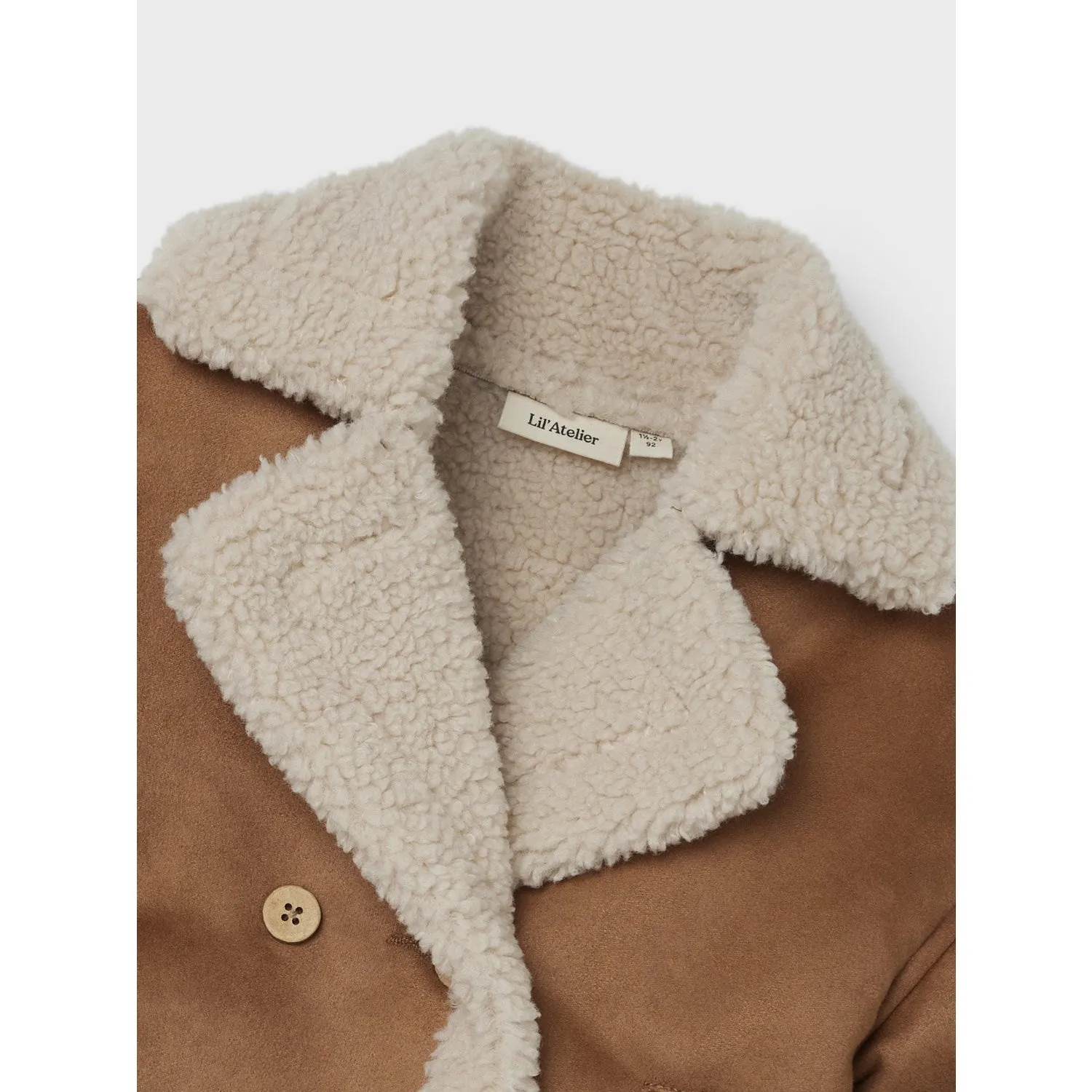 Lil'Atelier Petrified Oak Nolo Oversized Jacket Chic Award