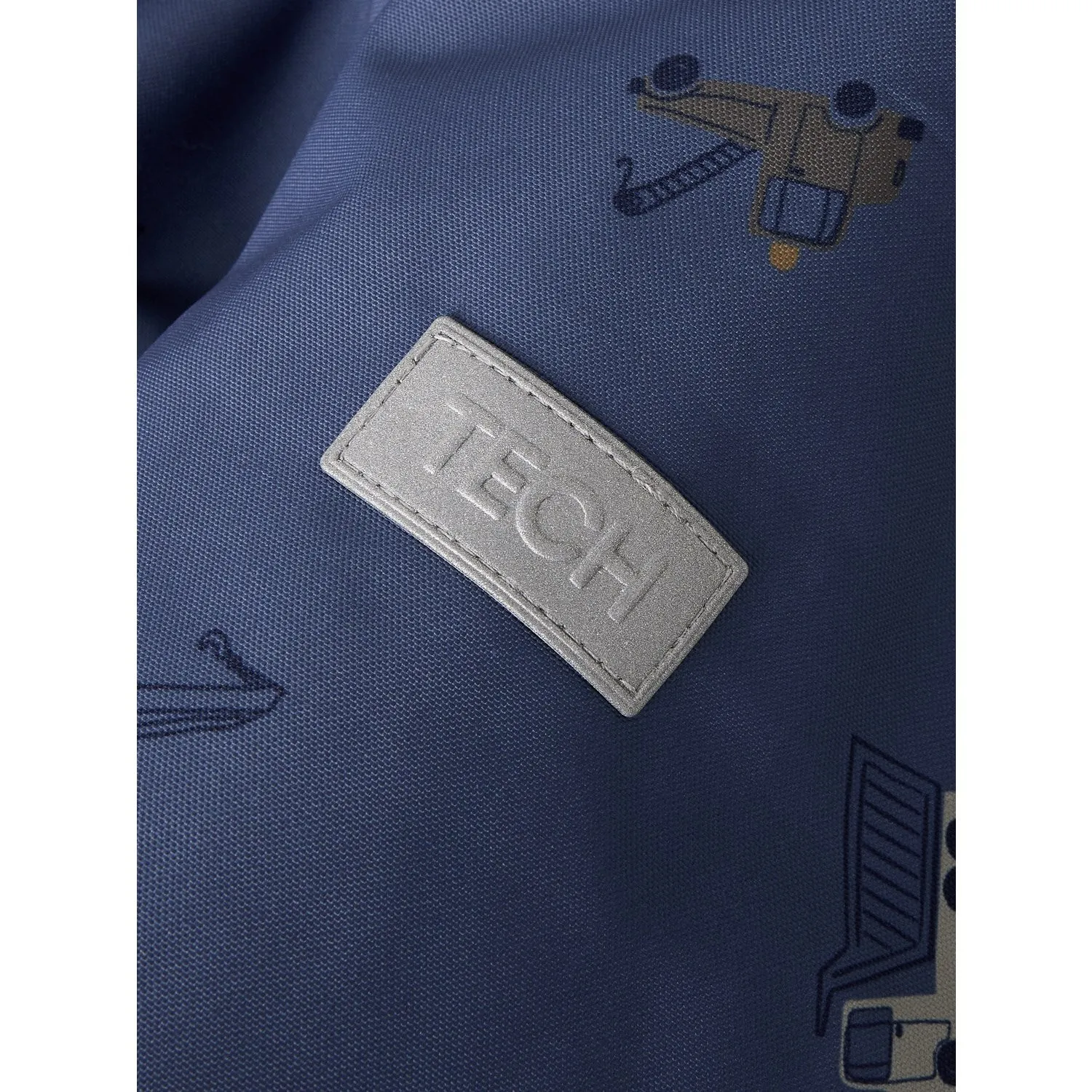 Name It Vintage Indigo Work Nmmsnow10 Suit Aop Fo Noos Water-resistant Timeless printed blouse