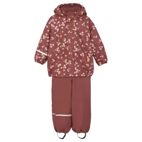 Lightweight Gear Seasonal Wear CeLaVi Apple Butter Rain Set - Aop, w. Fleece lining