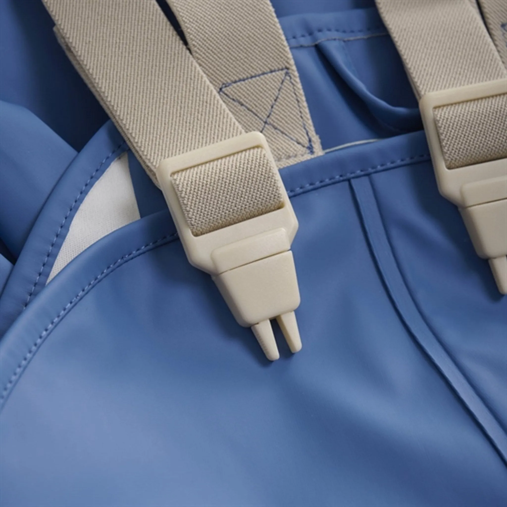 CeLaVi Rain Set Aop Federal Blue Snap Hood