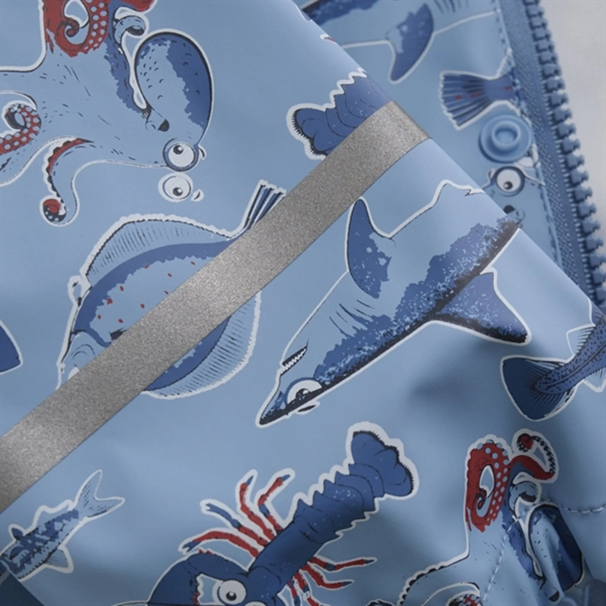 CeLaVi Rain Set Aop Federal Blue eco fabric Seasonal Wear