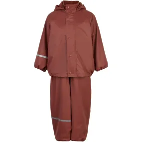 Sport Look CeLaVi Rain Set Solid Fleece Mahogany