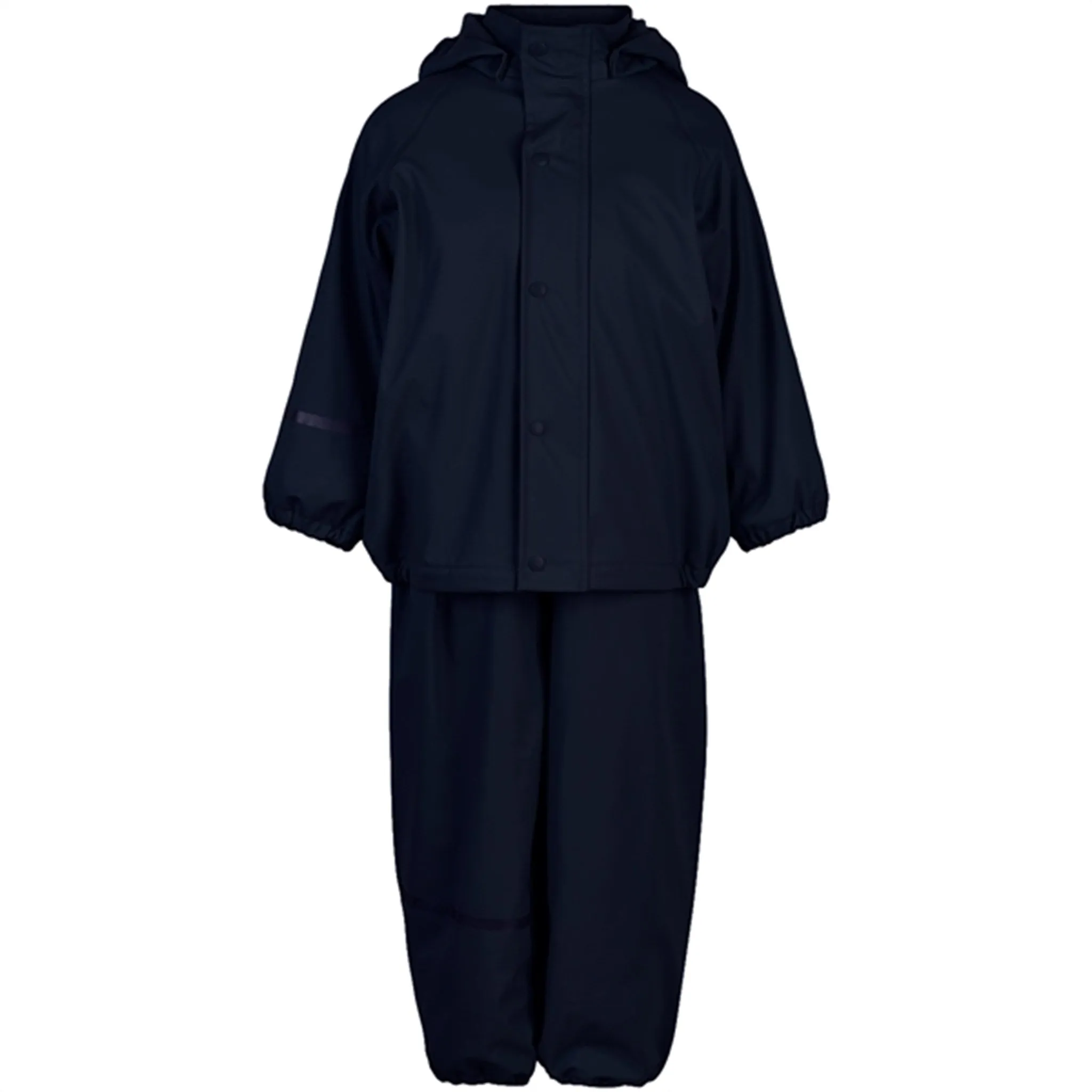 CeLaVi Rain Set Solid Fleece Navy Hiking Outfit