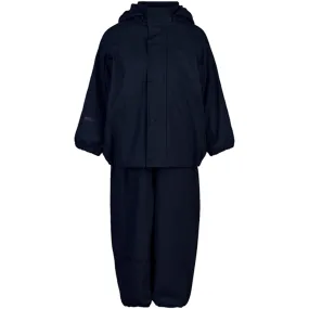 CeLaVi Rain Set Solid Fleece Navy Everyday Rain Look Long lasting comfort