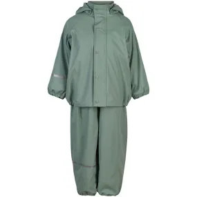 Storm Wear Everyday Wear CeLaVi Rain Set Solid Fleece Slate Grey
