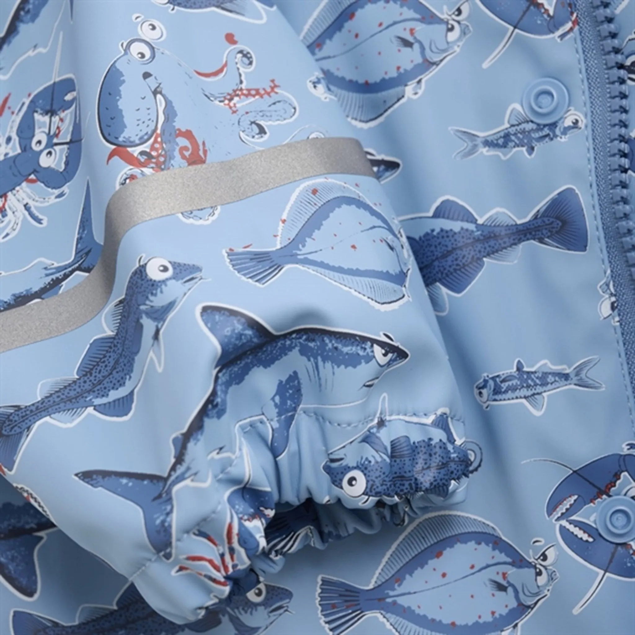 Wind Barrier CeLaVi Rain Suit Aop Federal Blue