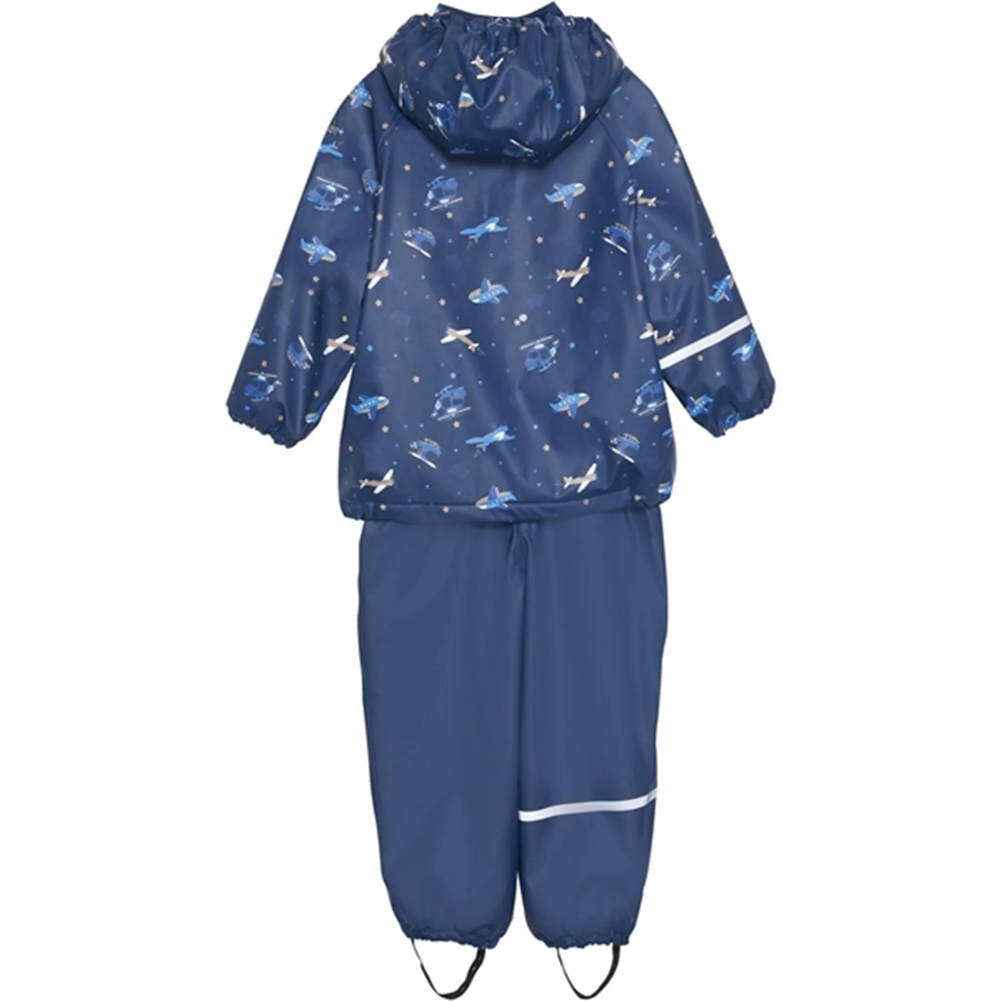 Trail Wear CeLaVi Rainwear Set w. Fleece Pageant Blue