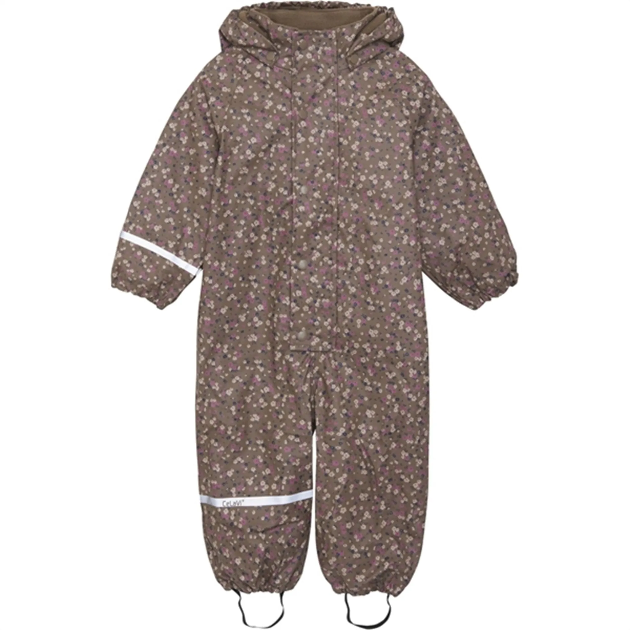 CeLaVi Rainwear Suit w. Fleece Coffee Quartz Packable Layer