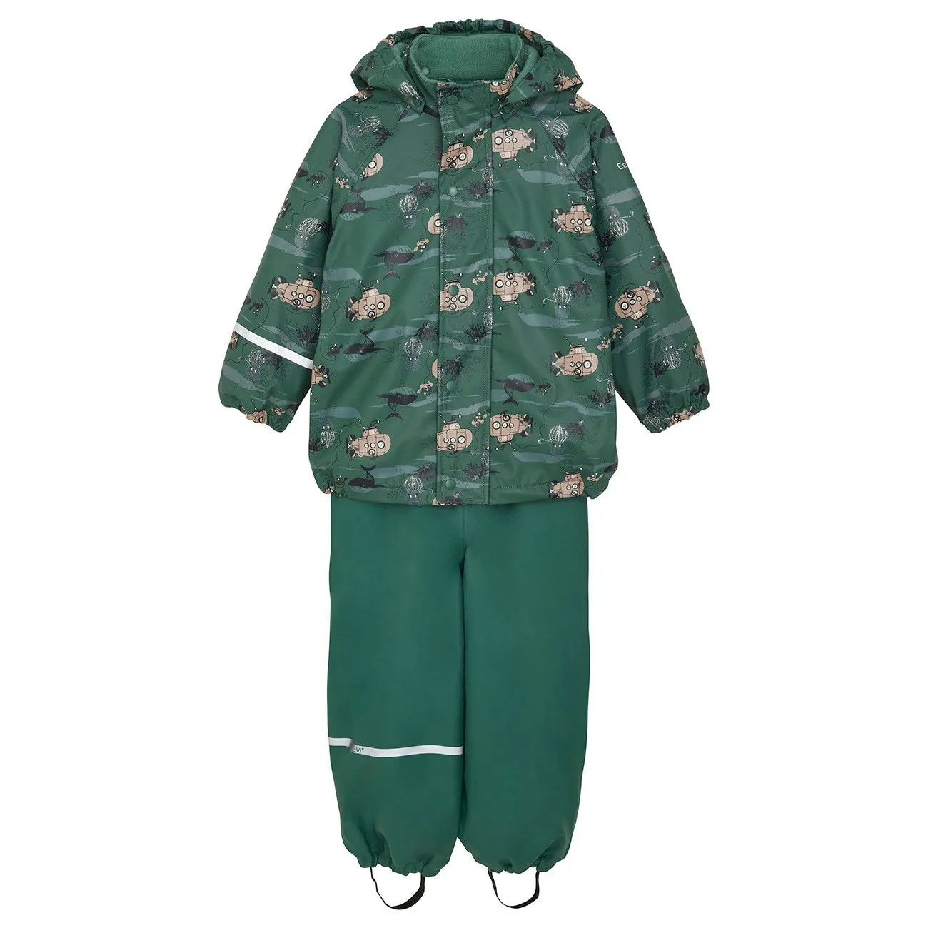 Storm Gear CeLaVi Smoke Pine Rain Set - Aop, m. Fleece lining