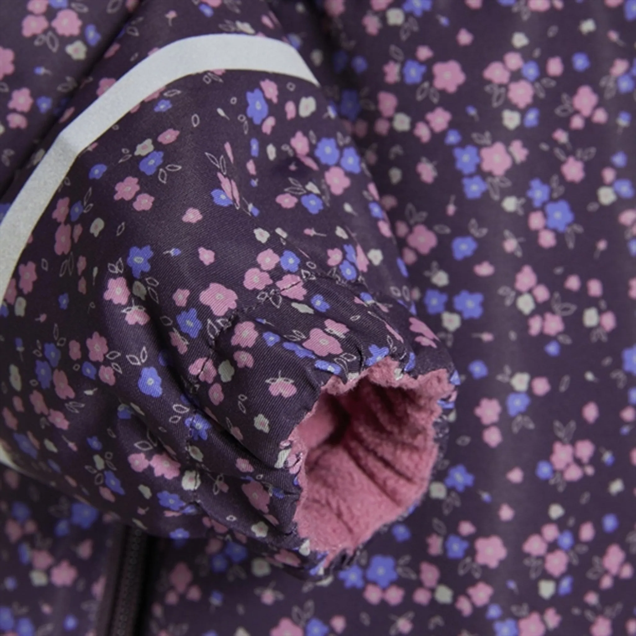 CeLaVi Snowsuit Plum Perfect Point-Collar Velvet-Edge