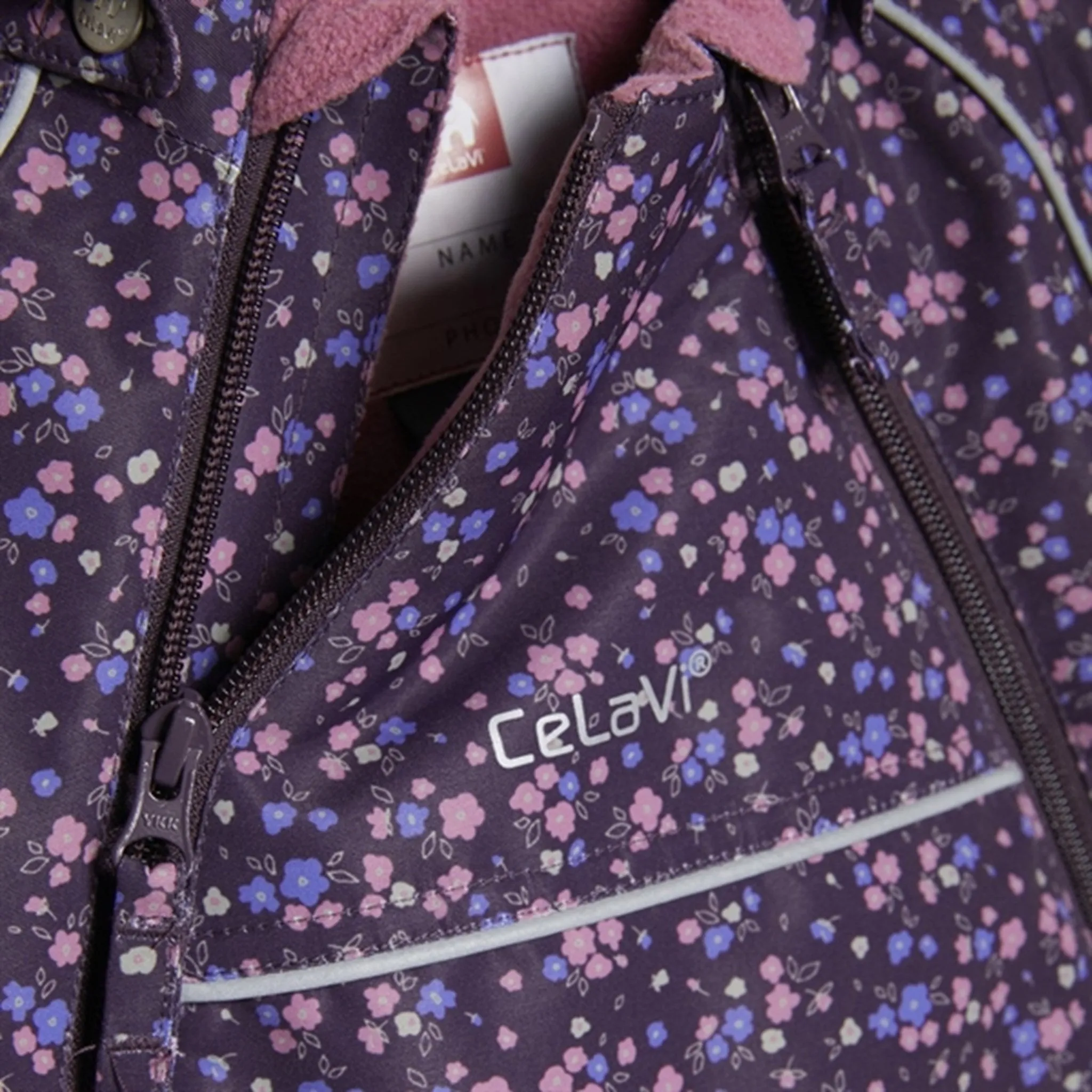 CeLaVi Snowsuit Plum Perfect Fringe-Detail