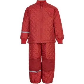 CeLaVi Thermo Set Basic Baked Apple Comfortable fit shirt Curve-Enhancing