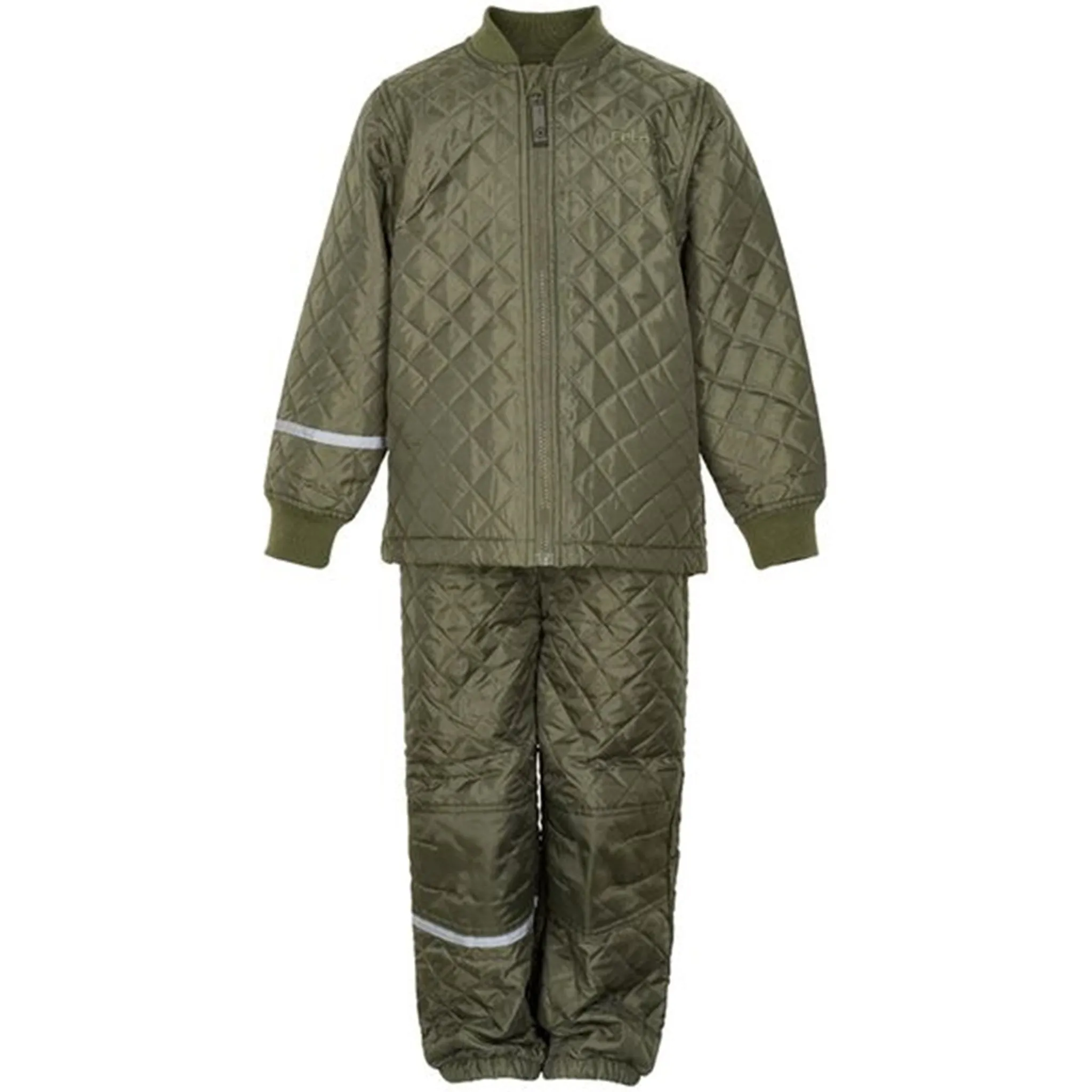 Slim-fit CeLaVi Thermo Set Basic Dusty Olive