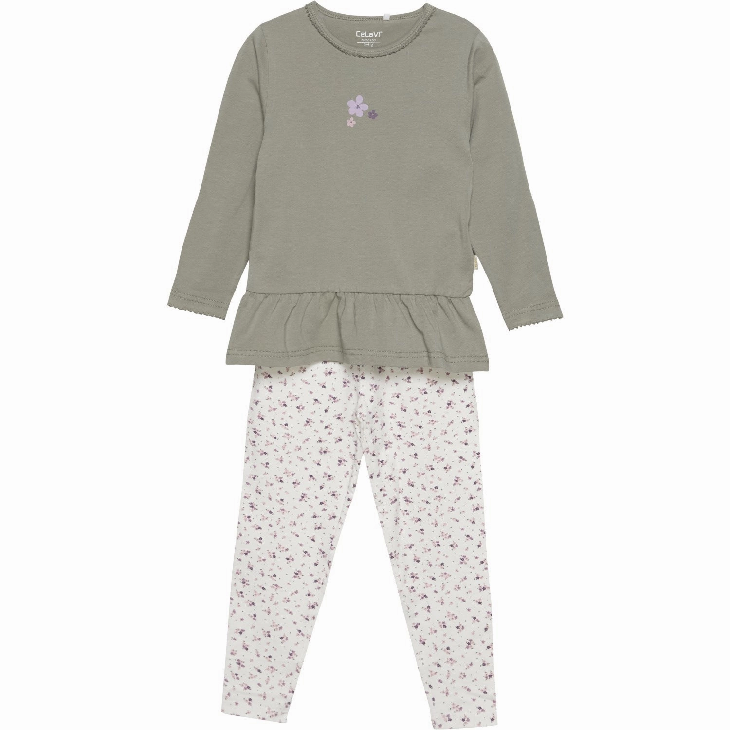 CeLaVi Snow White Pajamas m. Aop Thermal Teens