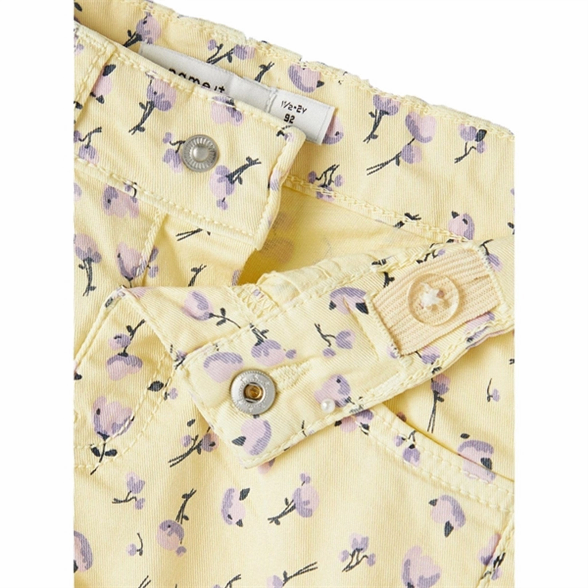 Comfort waistband Name it Double Cream Rose Twill Shorts