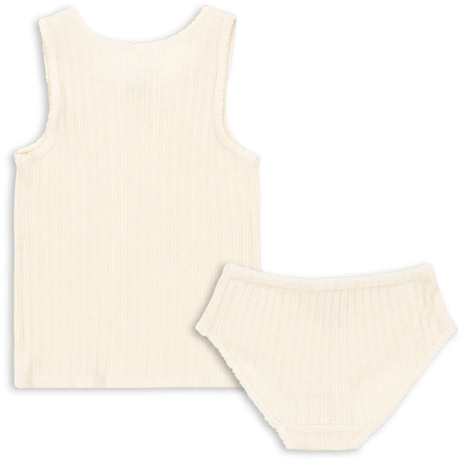 Konges Sl?jd Antique White Papin Underwear Set GOTS Compact Packable