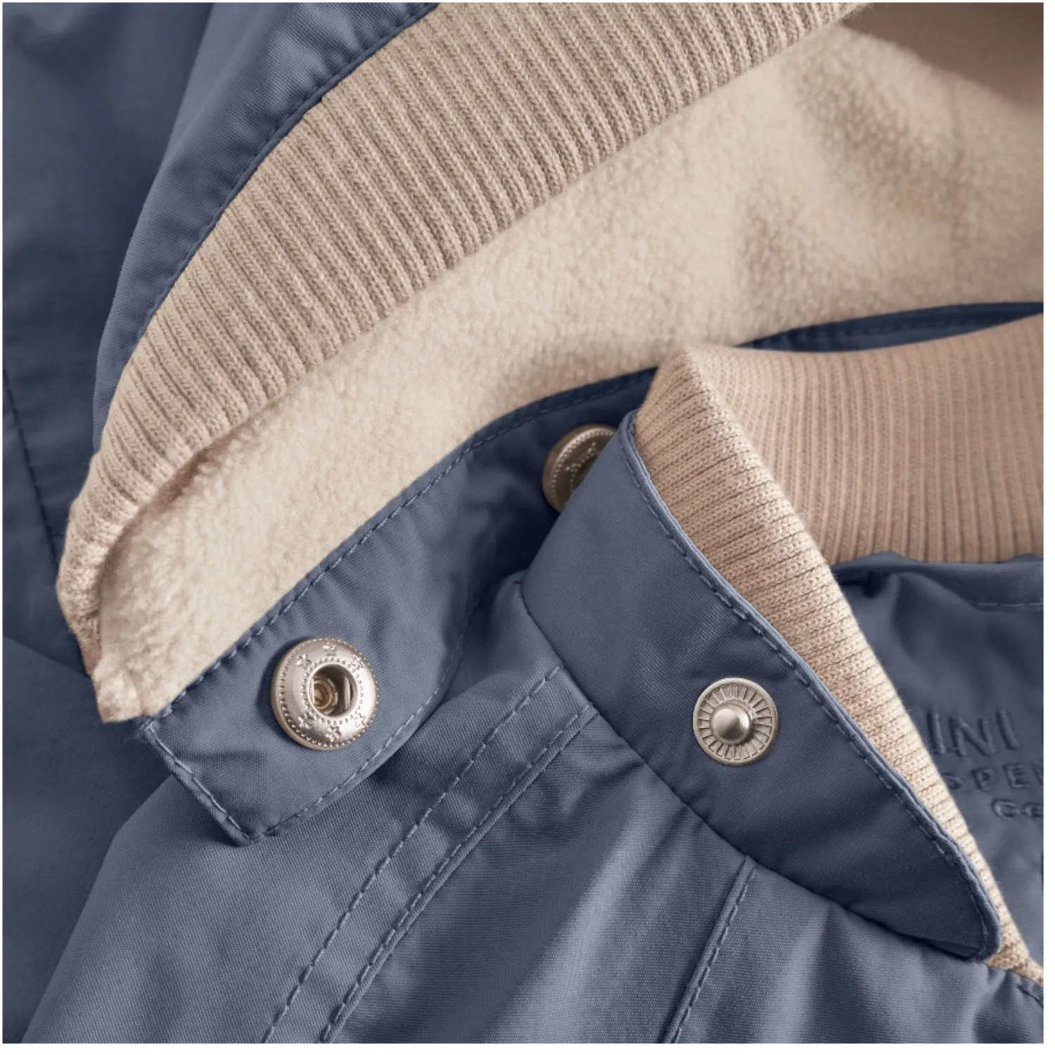 Mini A ture Ombre Blue Wai Fleece Lined Spring Jacket. GRS Prom