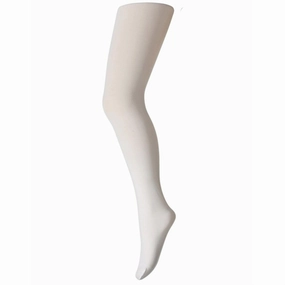 Athletic-performance-ability Flattering Stretch MP 101 White Microfibre Tights (01)