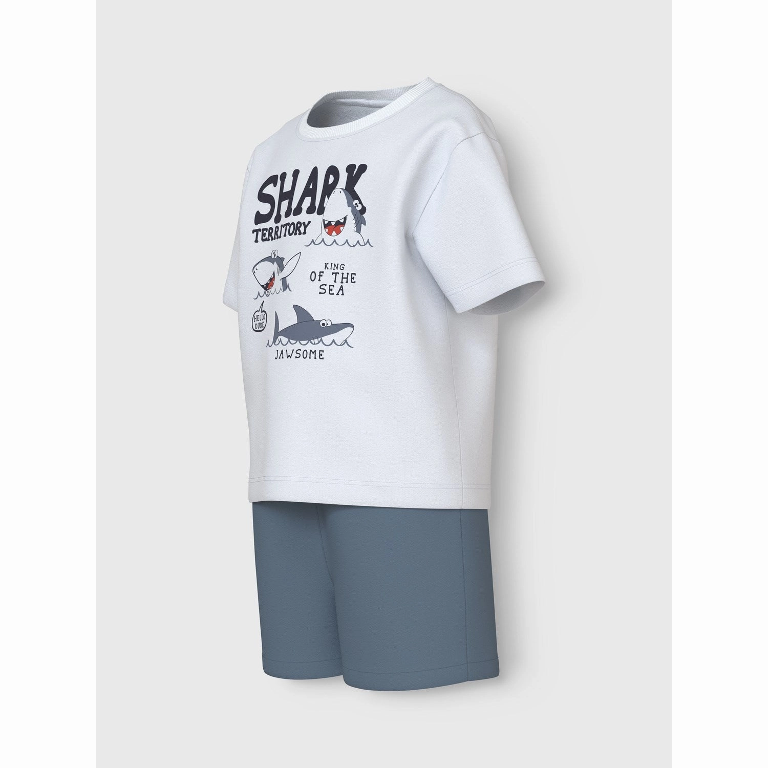 Name It Blue Mirage Vigor Regular Shorts Set Ventilated Mesh Panels Layered Protection System