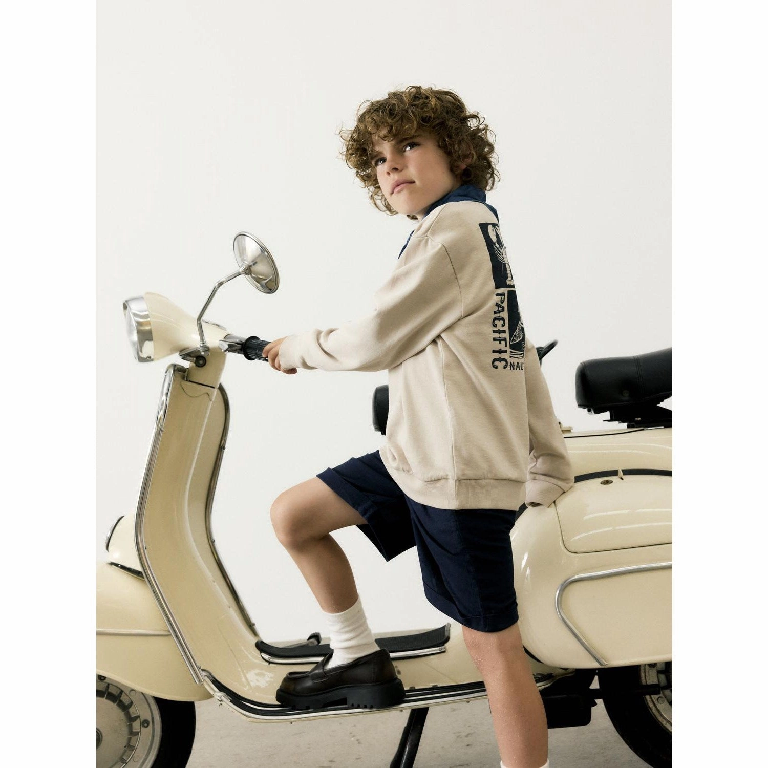 Name It Navy Blazer Falinnen Shorts Chill Look Side Pockets