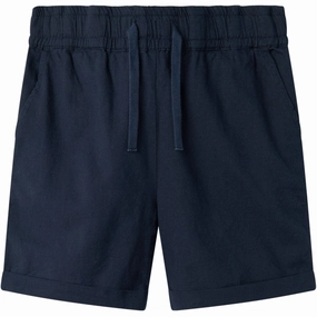 stain resistant coating Adjustable Waist Name It Navy Blazer Falinnen Shorts