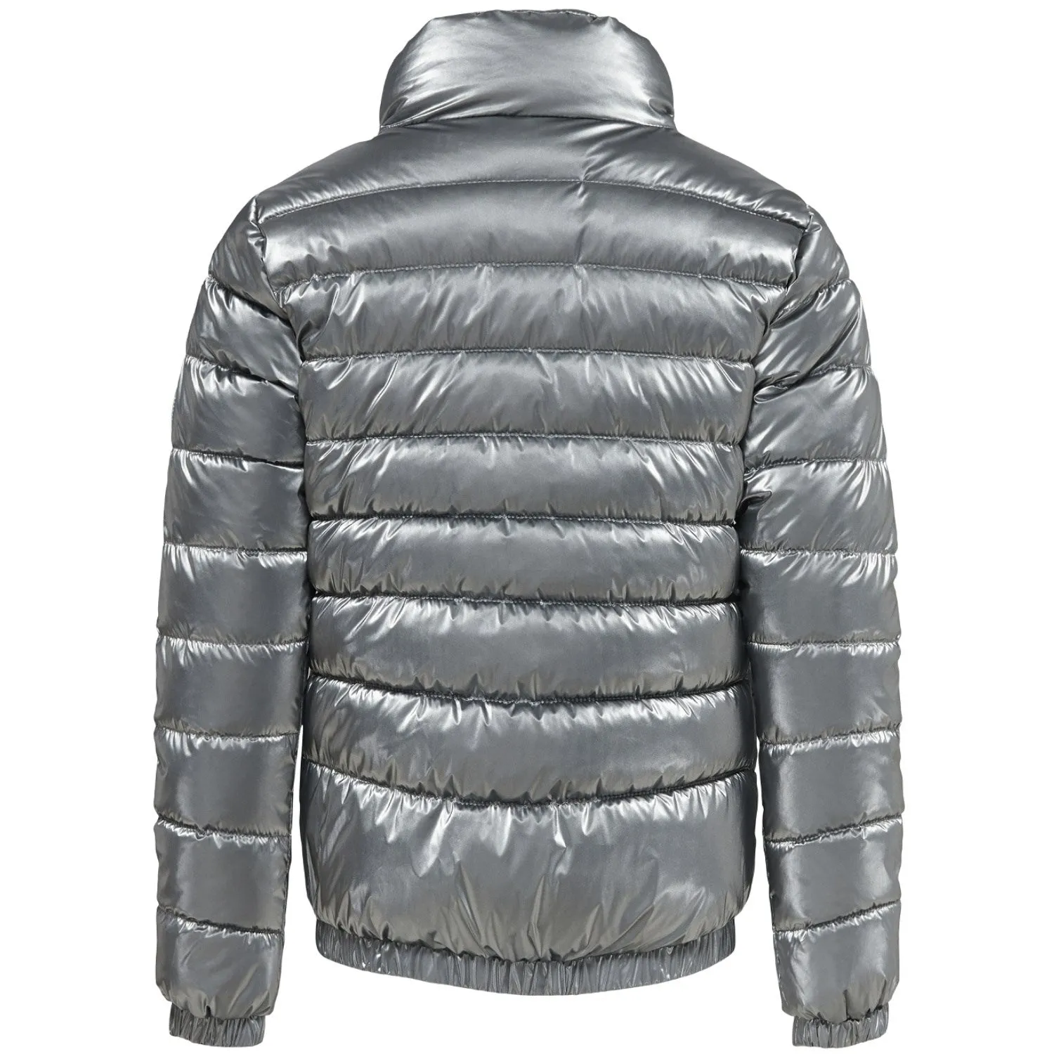 Sustainable-Lining Bright-colored top kids ONLY Silver Talia Shine Quilted Jacket