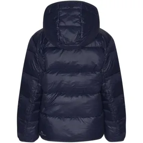 Ver de Terre Featherlight Down Jacket Navy Detachable-Detail