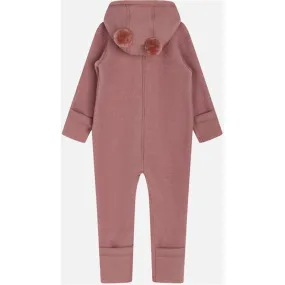 Hust & Claire Mini Burlwood Mevi Jumpsuit Easy-Storage Bold patterned blouse