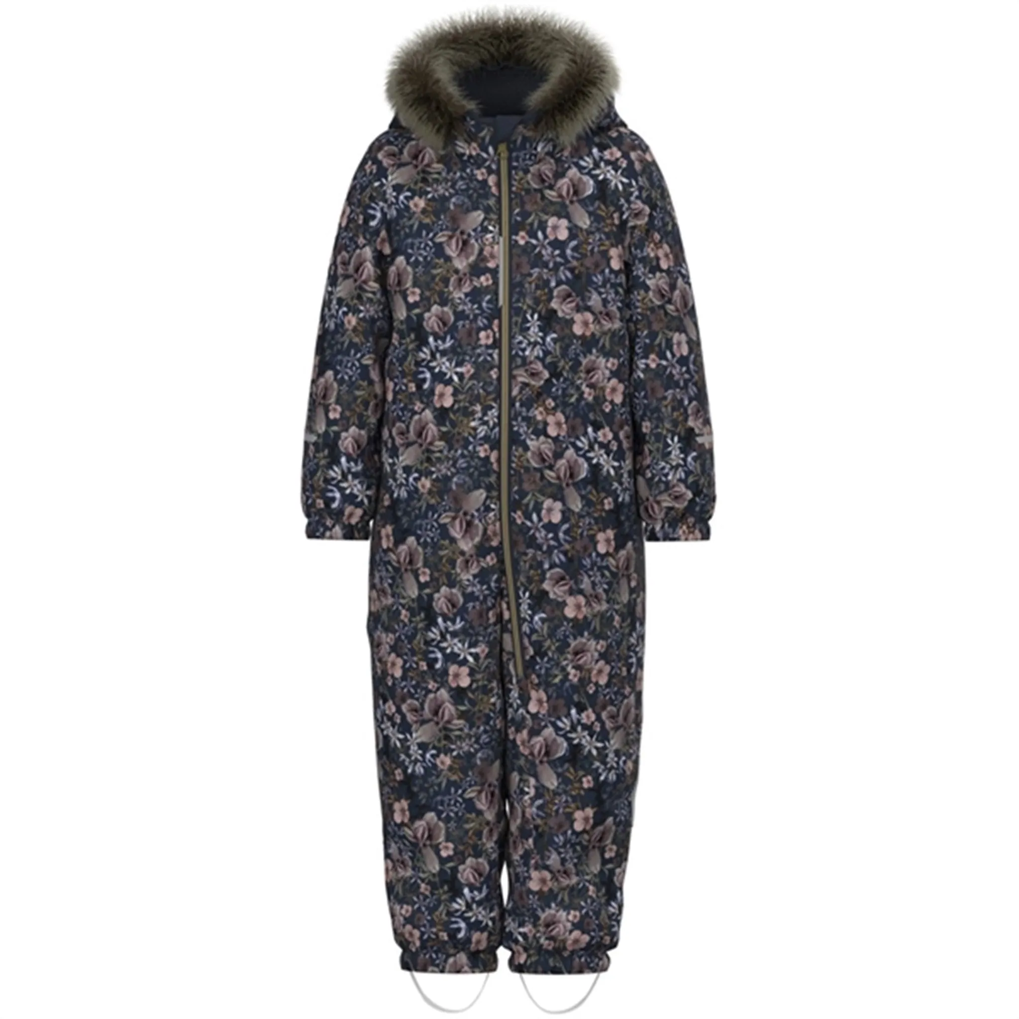 Name it Dark Sapphire Snow Suit Melody Flower Low-Collar