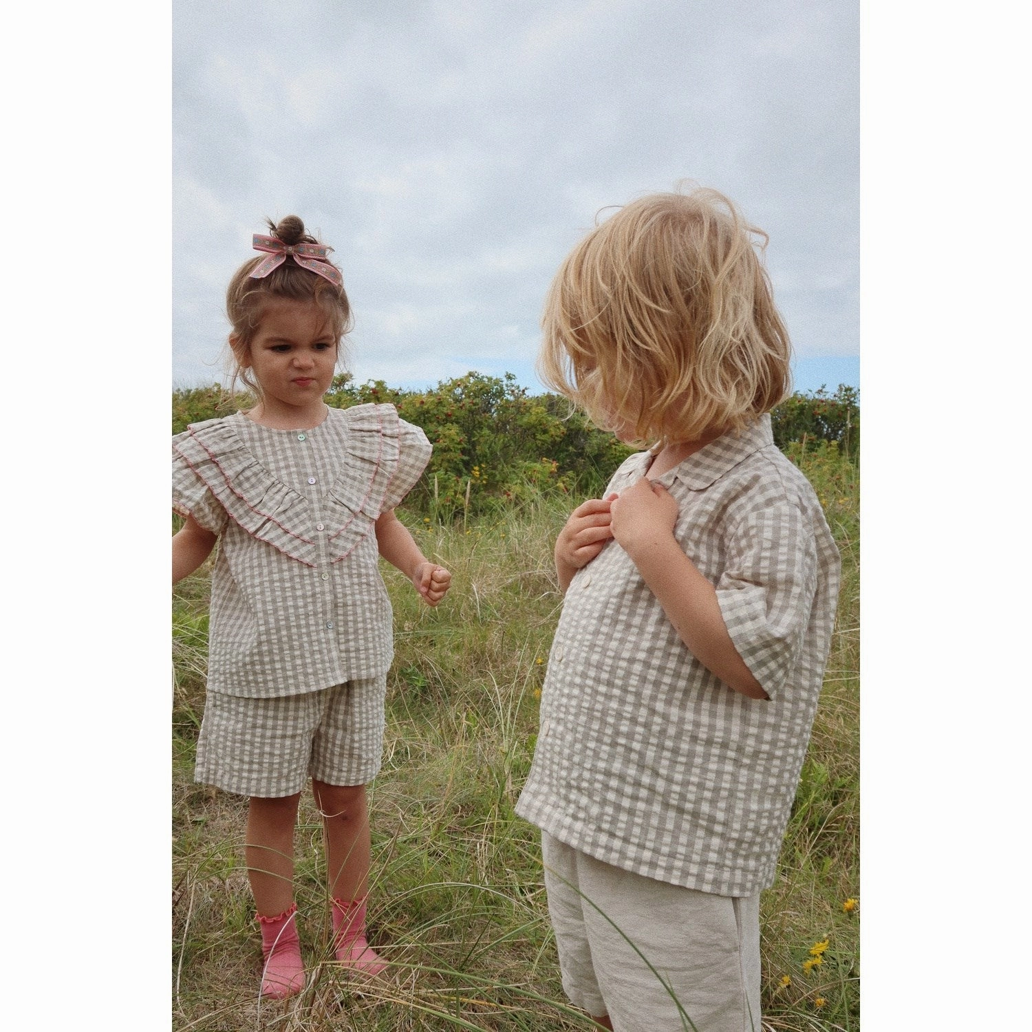 Konges Sl?jd Nature Leoni Shorts RipstopMaterial HighBackRise