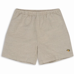 Lounge Wear Mid Rise Konges Sl?jd Nature Leoni Shorts