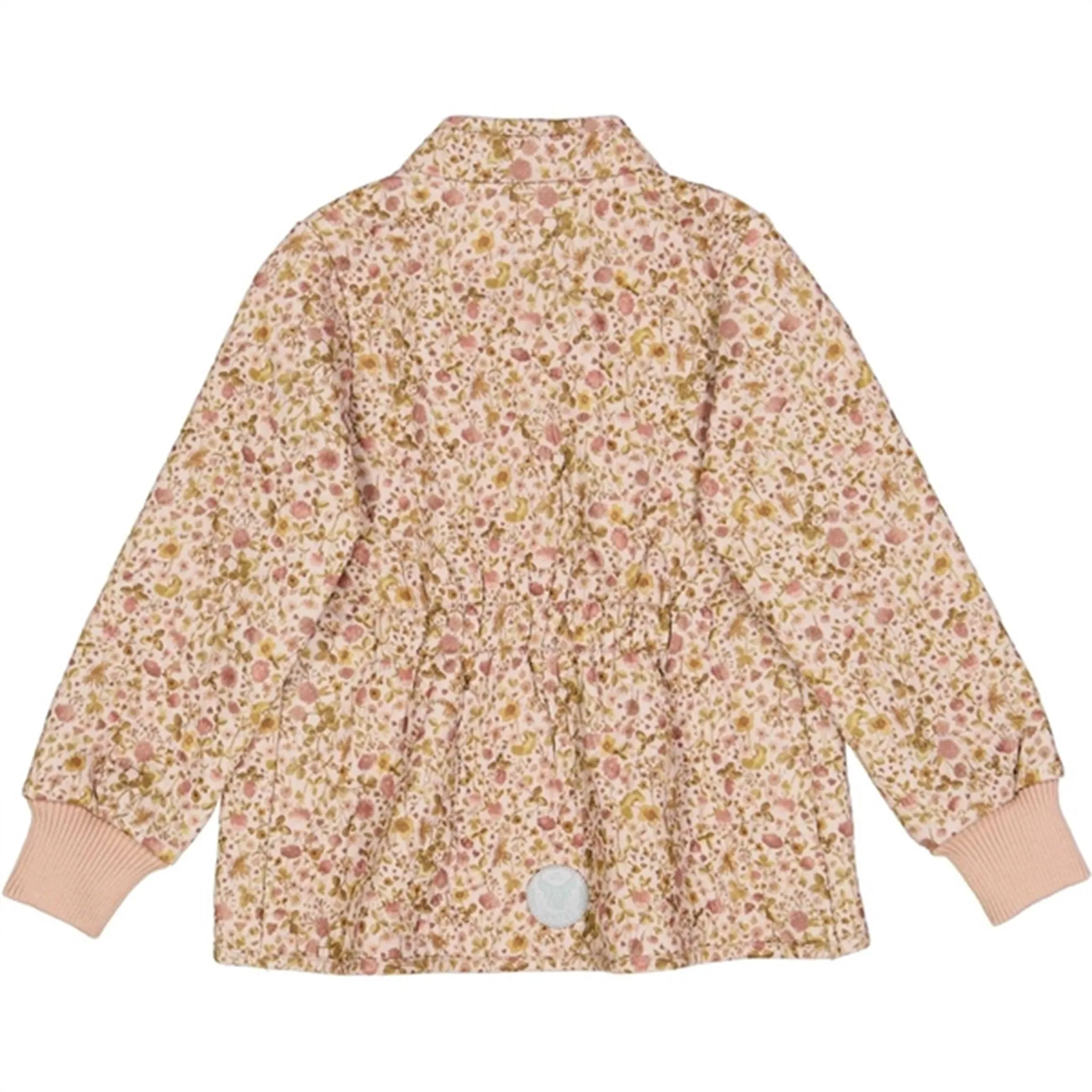 Matte-finish Wheat Thermo Watercolor Flora Jacket Thilde